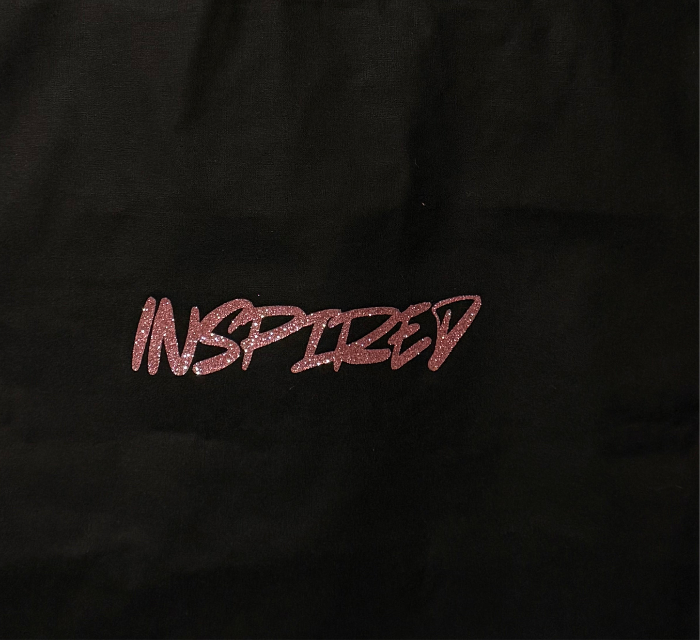 INSPIRED Glitter Design tote bag